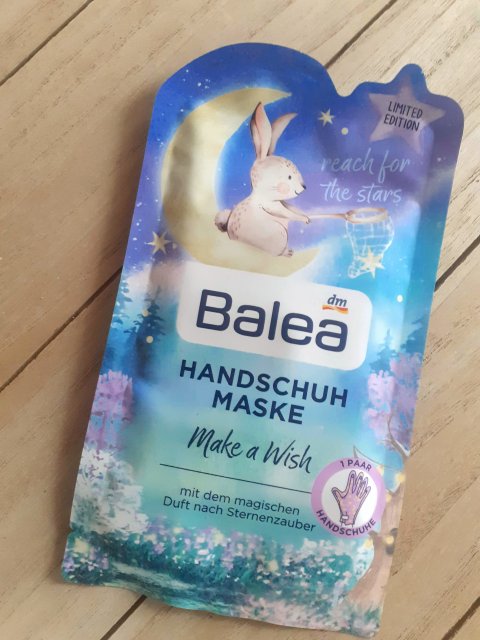 Balea Maska do dłoni, W rękawiczkach, Make a Wish