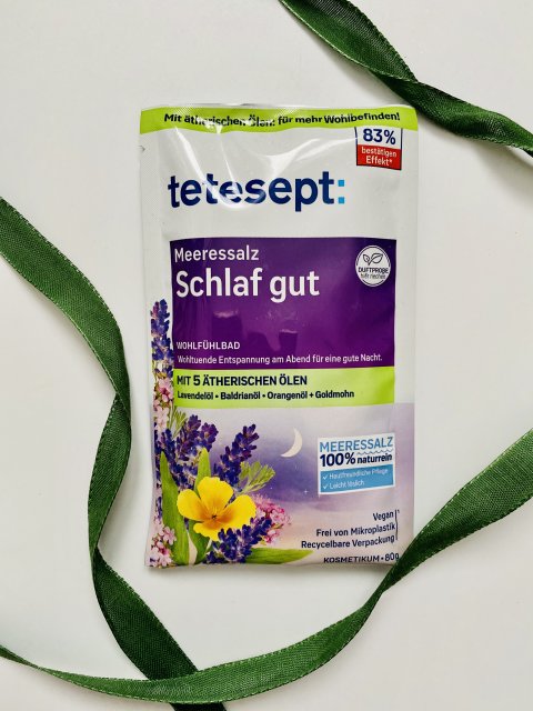Tetesept Sól do kąpieli, Schlaf Gut