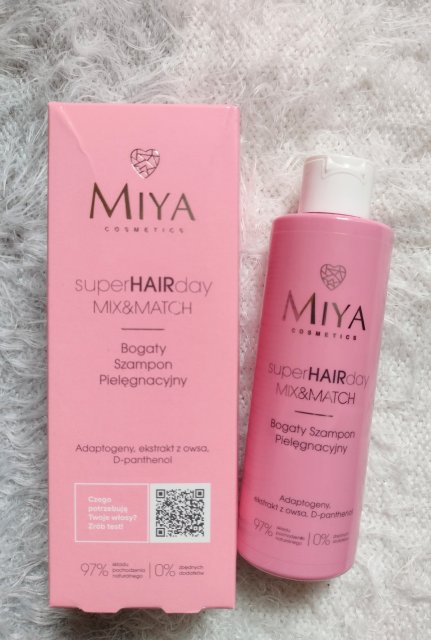Miya Cosmetics superHAIRday, Szampon do włosów, MIX&MATCH, Bogaty, Pielęgnacyjny