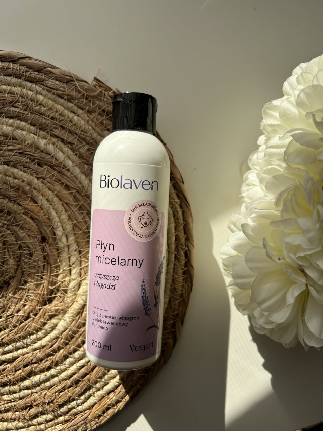 Sylveco Biolaven, Płyn micelarny, Olej z pestek winogron & olejek lawendowy