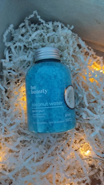 BeBeauty Care, Sól do kąpieli, Nawilżająca, Woda kokosowa