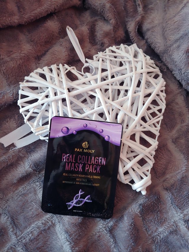 Pax Moly Maska do twarzy w płacie, Real Collagen Mask Pack