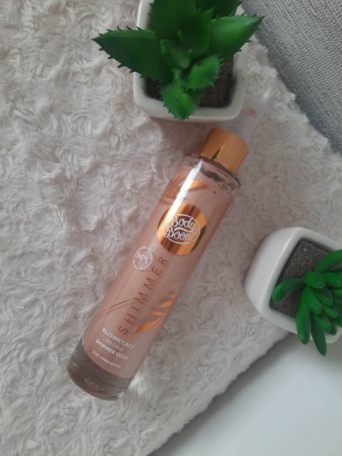 BodyBoom Rozświetlacz do ciała, Shimmer Gold