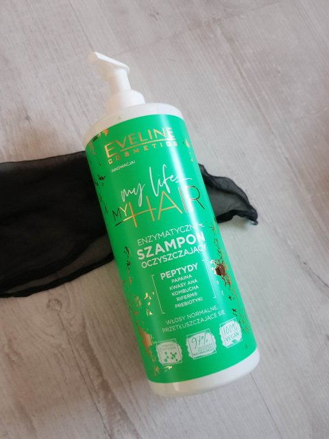 Eveline My Life My Hair, Szampon do włosów, Enzymatyczny, Oczyszczający, Peptydy