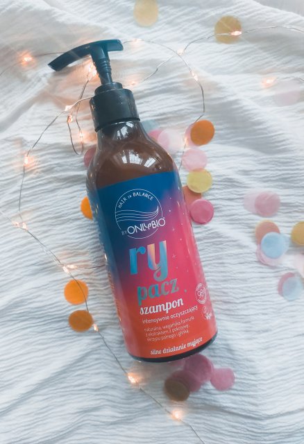 OnlyBio Hair Balance, Szampon do włosów, Intensywnie oczyszczający, Rypacz