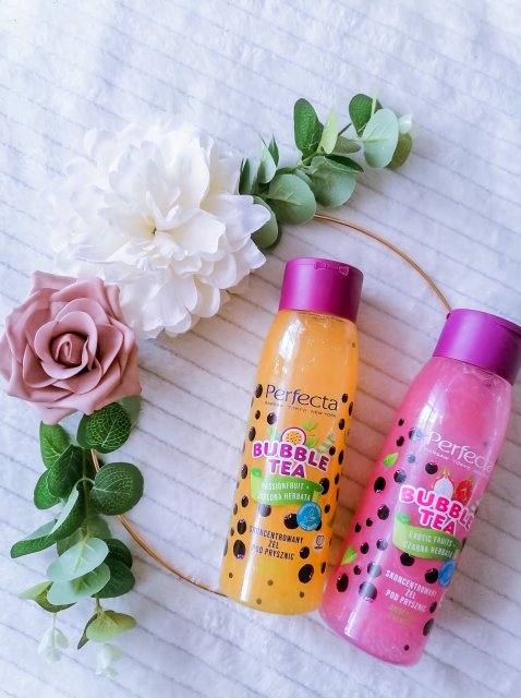 bubble tea żele pod prysznic
