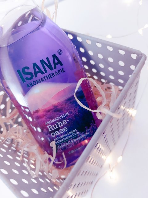 Isana Aromaterapia, Żel pod prysznic, Oaza Spokoju, Lawenda i Bergamotka 