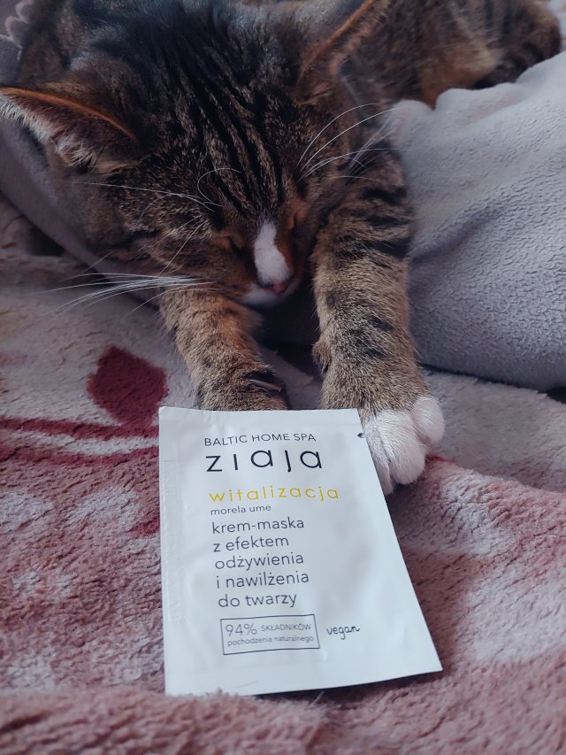 Ziaja Baltic Home Spa, Witalizacja, Krem-maska do twarzy, Odżywienie i nawilżenie, Morela Ume