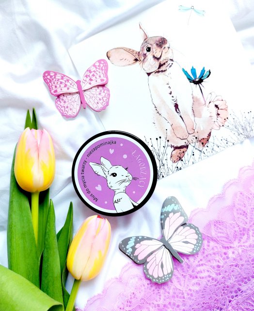 LaQ Mus do mycia twarzy, Łagodzący, Niezapominajka 