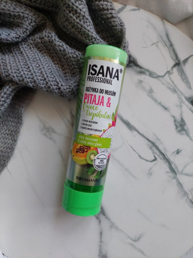 Isana Professional, Odżywka do włosów, Pitaja & Owoce Tropikalne