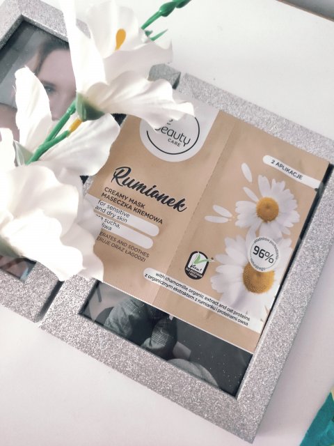 BeBeauty Care, Maseczka do twarzy, Kremowa, Regenerująco-Łagodząca, Rumianek, Cera sucha i wrażliwa