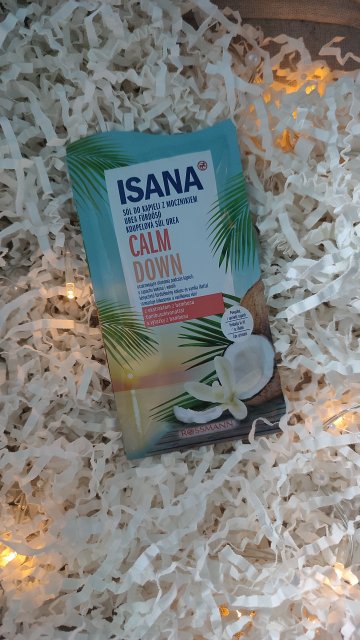 Isana Sól do kąpieli, Calm Down, Kokos i wanilia, Z mocznikiem