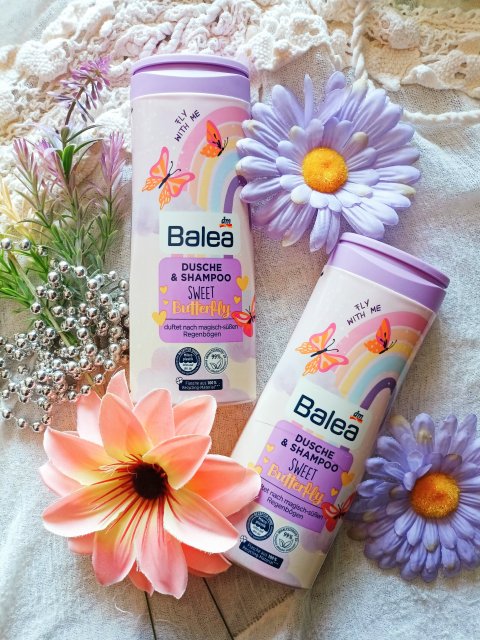 Balea Żel pod prysznic i szampon, Sweet Butterfly