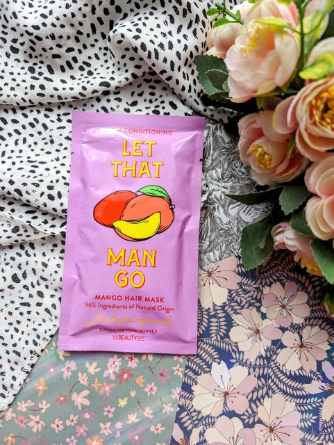 The Beauty Dept. Maseczka do włosów, Let That Man Go, Odżywcza, Ekstrakt z mango i olej z passiflory