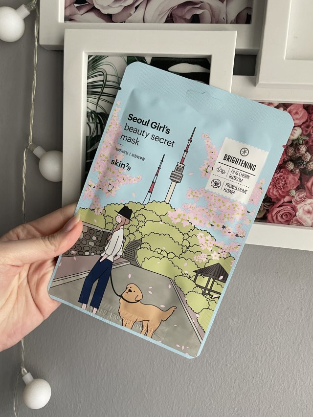 SKIN 79 Maska do twarzy w płacie, Seoul Girl's beauty secret mask, Brightening Care