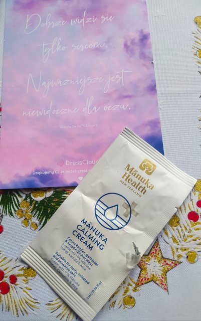 Mānuka Health Krem do ciała, Mānuka Calming Cream, Łagodzący, Z miodem Mānuka