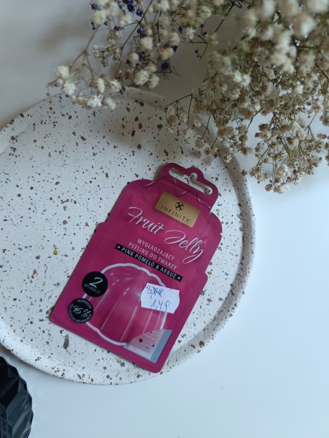 Infinity Peeling do twarzy, Fruit Jelly, Wygładzający, Pink Pomelo & Arbuz