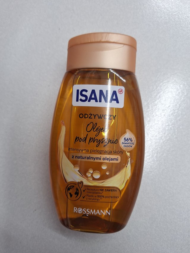 Isana Olejek pod prysznic, Chroni i pielęgnuje, Z naturalnymi olejami