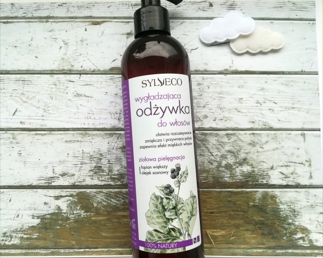 Sylveco Odżywka do włosów, Wygładzająca, Łopian większy i olejek sosnowy