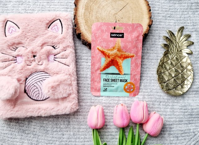 Maxbrands Marketing B.V. Oh shell yeah, Maska do twarzy w płacie, Formuła relaksująca , Wzbogacona wyciągiem z brzoskwini