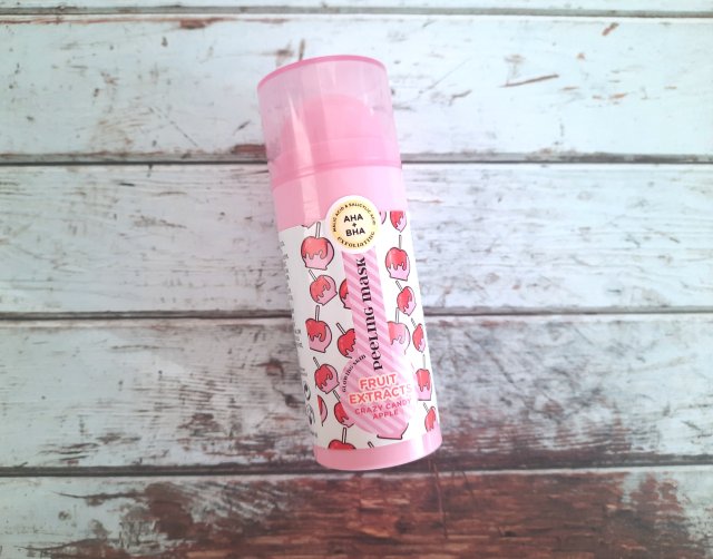 Maxbrands Marketing B.V. Peeling-maska do twarzy, Fruit Extracts, Crazy Candy Apple, Formuła złuszczająca, Z kwasami AHA i BHA