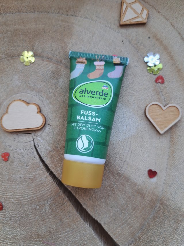 Alverde Fuss-Balsam, Krem do stóp, Trawa cytrynowa