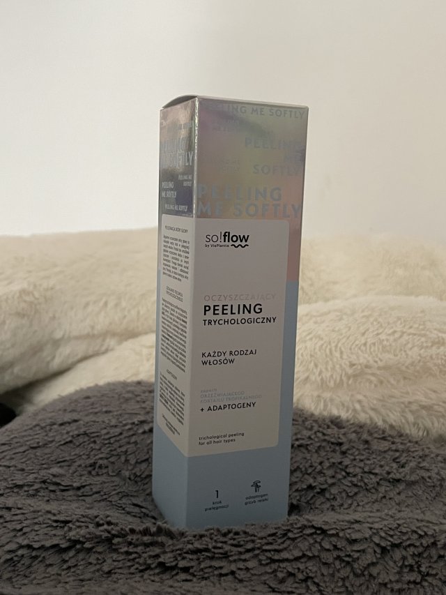 So!Flow Peeling trychologiczny, Oczyszczający, Każdy rodzaj włosów, Zapach orzeźwiającego koktajlu tropikalnego+adaptogeny