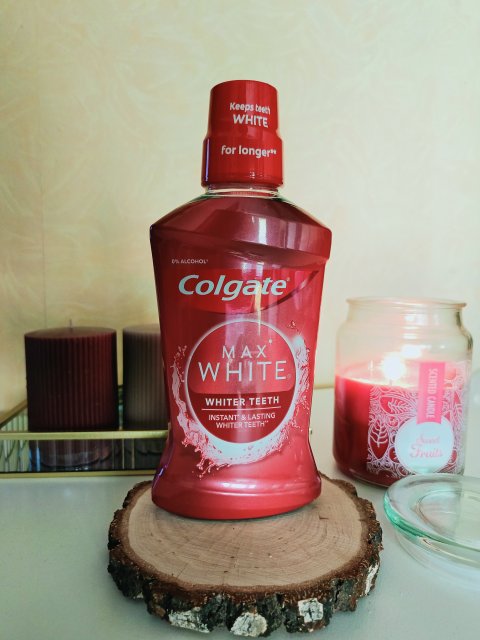 Colgate Płyn do płukania jamy ustnej, Max White