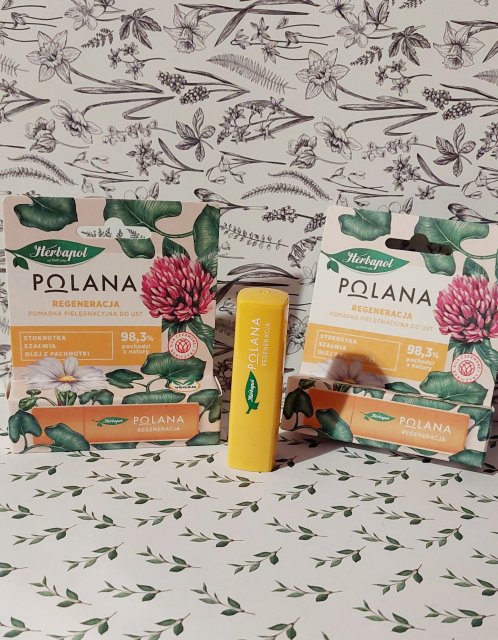 Herbapol Polana, Pomadka ochronna do ust, Regeneracja