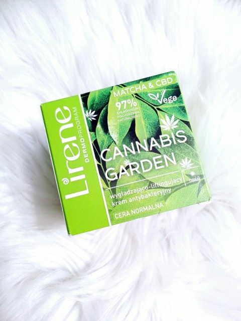 Lirene Dermoprogram, Cannabis Garden, Krem do twarzy, Wygładzająco-liftingujący, Antybakteryjny, Na dzień
