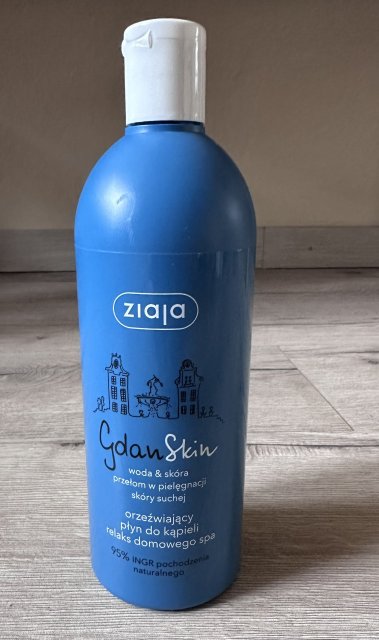 Ziaja GdanSkin, Płyn do kąpieli, Orzeźwiający, Relaks domowego spa