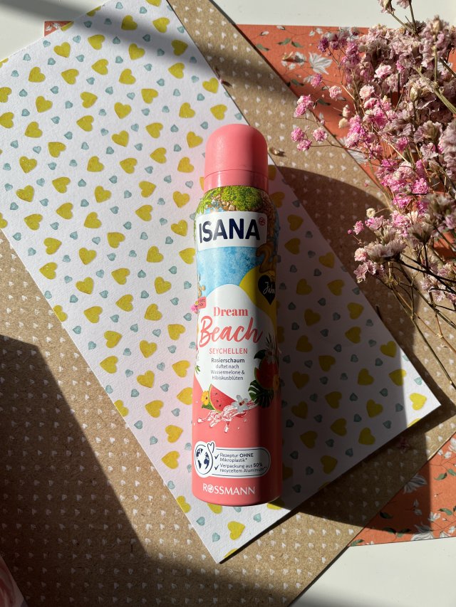 Isana Pianka do golenia, Dream Beach