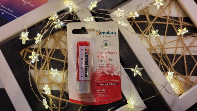 Himalaya Herbals Balsam do ust, Strawberry Shine