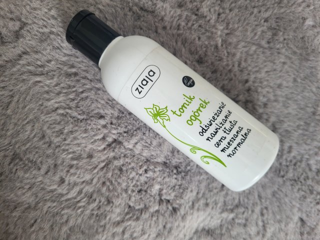 Ziaja Tonik do twarzy, Cera tłusta, mieszana i normalna, Ogórek