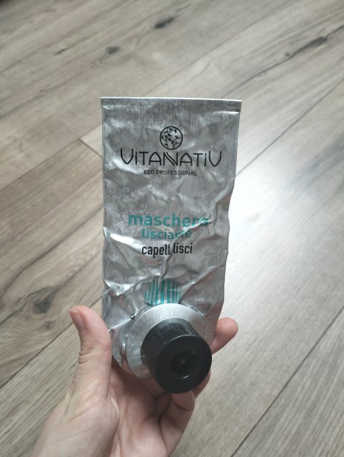 Vitanativ Maska do włosów, Maschera Lisiante Capelli Lisci, Wygładzająca