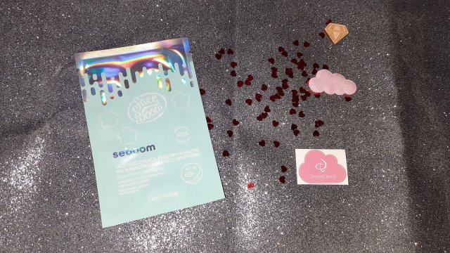 FaceBoom Plastry-kwiatki na niedoskonałości, Seboom, Oczyszczające, Cera tłusta/mieszana