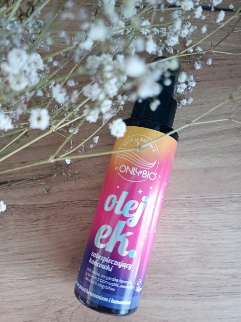 OnlyBio Hair Balance, Olejek zabezpieczający końcówki włosów