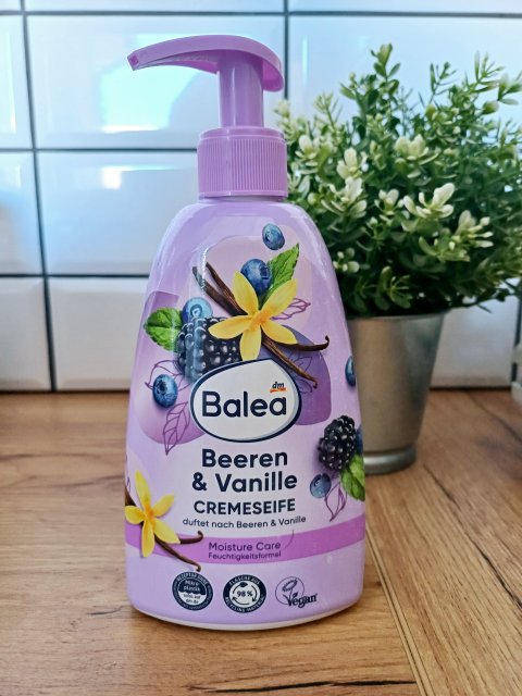 Balea Mydło w płynie, Cremeseife Beeren & Vanille