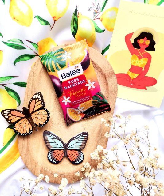 Balea Tabletki do kąpieli stóp, Tropical Walk