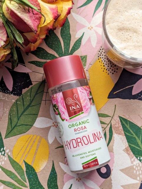 InaEssentials Woda różana, Organiczna
