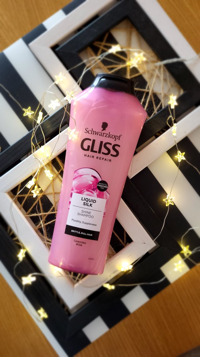 Schwarzkopf Gliss, Liquid Silk, Szampon do włosów, Włosy matowe i łamliwe