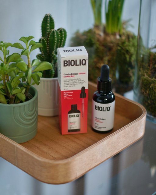 BIOLIQ Serum do twarzy, Z retinolem, Odmładzające, Na noc