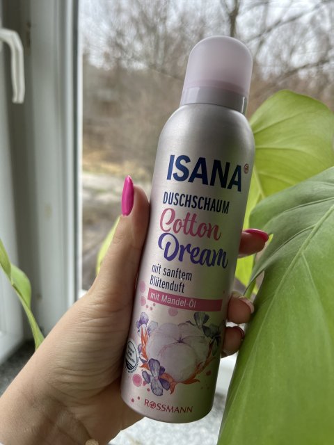 Isana Pianka pod prysznic, Cotton Dream