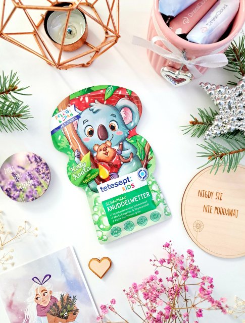 Tetesept Pianka do kąpieli, Kids, Kody Koala, Knuddelwetter