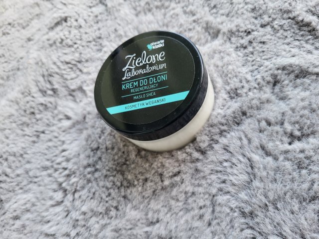 Zielone Laboratorium Krem do dłoni, Regenerujący, Masło shea