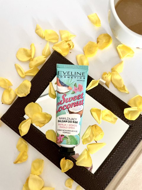 Nawilżający balsam do rąk, Sweet Coconut, Eveline  