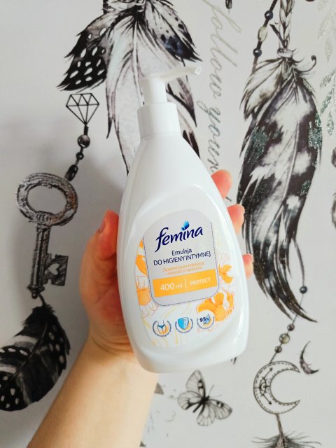 femina Emulsja do higieny intymnej, Protect, Kwas mlekowy i ekstrakt z rumianku
