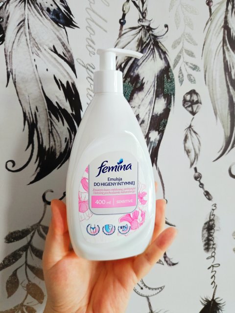 femina Emulsja do higieny intymnej, Sensitive, Kwas mlekowy, prebiotyki i betaina