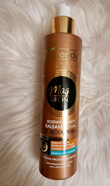 Bielenda Magic Bronze, Balsam do ciała, Rozświetlający, Ze złotą perłą