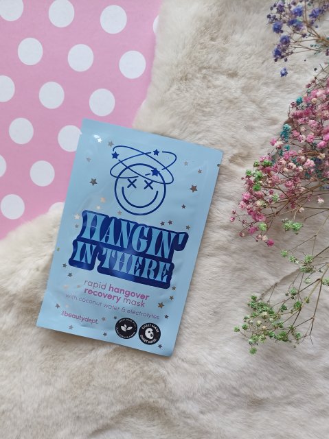 The Beauty Dept. Maseczka do twarzy w płacie, Hangin' In There, Woda kokosowa i elektrolity